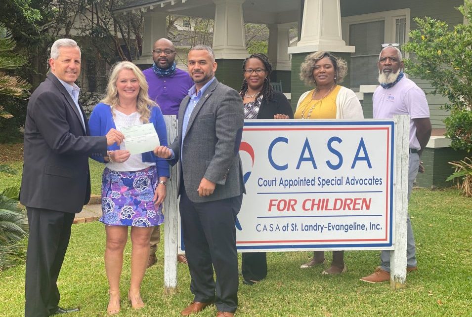 Today was an awesome day for CASA of St. Landry-Evangeline, Inc. 