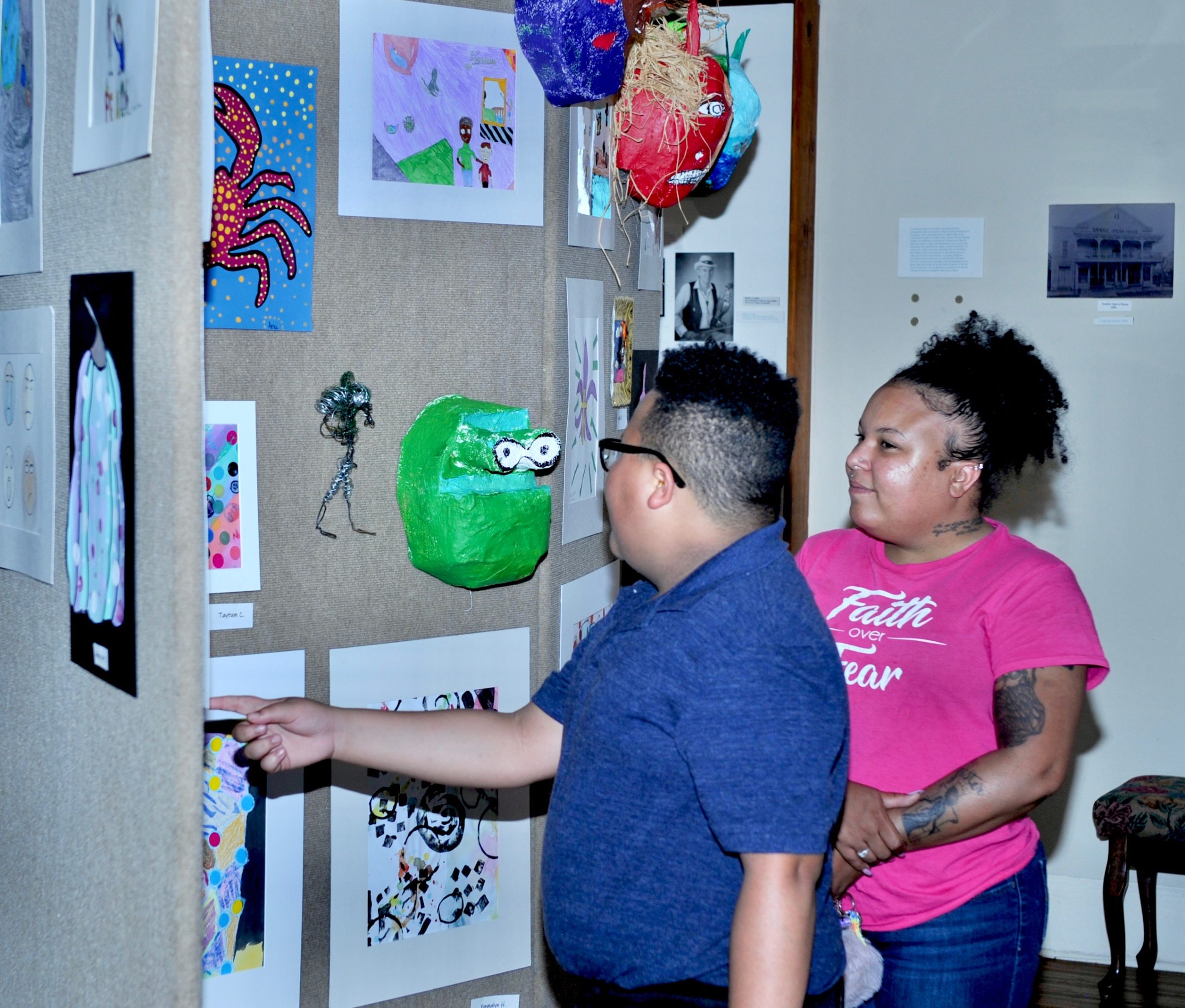 St. Landry Visual Arts Students Display Talent