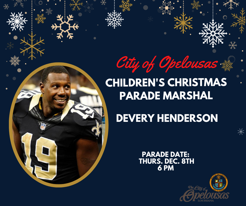 Henderson Named Parade Marshall