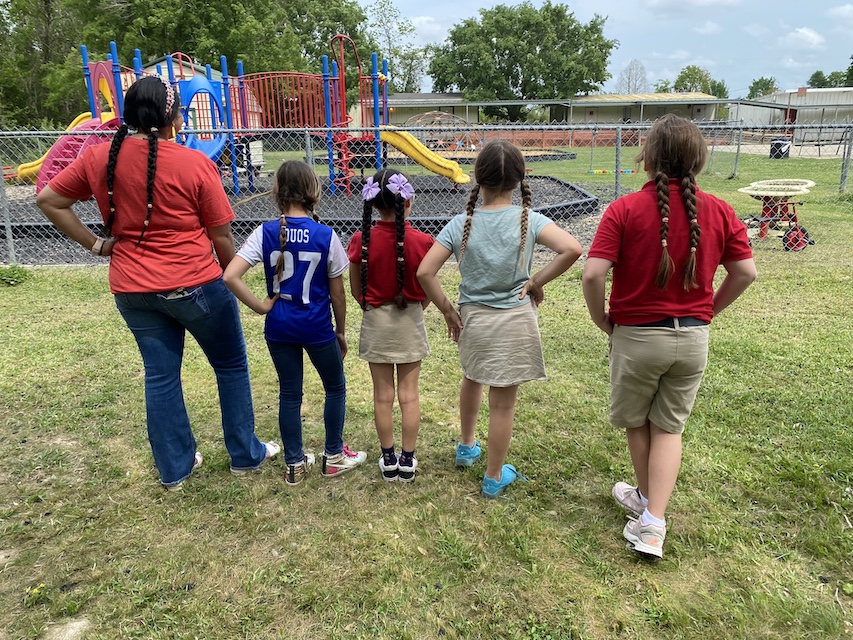 Port Barre Elementary Act of Kindness Day Hair Donation » St. Landry